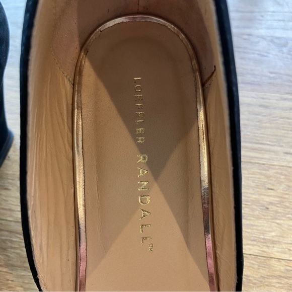 Loeffler Randall | 'Rae D'Orsay' Snakeskin & Suede Wedge Heels size 9.5 - Picture 7 of 10